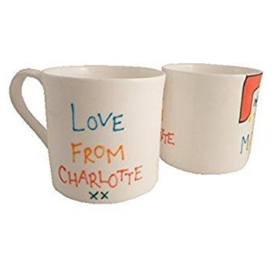 Daddy China Mug/Spoon Gift Set: (Brights)