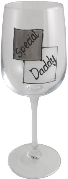 Special Daddy Gift Wine Glass: