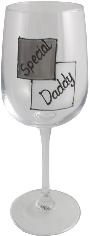 Special Daddy Gift Wine Glass: