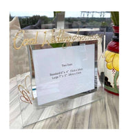 Coral (35th) Wedding Anniversary Photo: Frame Landscape (Milestone)