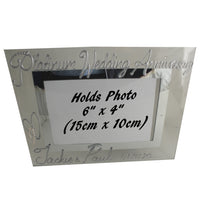 Platinum (70th) Wedding Anniversary Photo: Frame Landscape (Milestone)