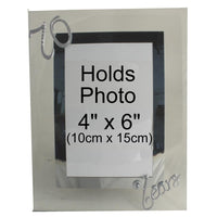 70 Years Wedding Anniversary Gift : Photo Frame Port (Crystalled)