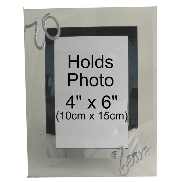 70 Years Wedding Anniversary Gift : Photo Frame Port (Crystalled)