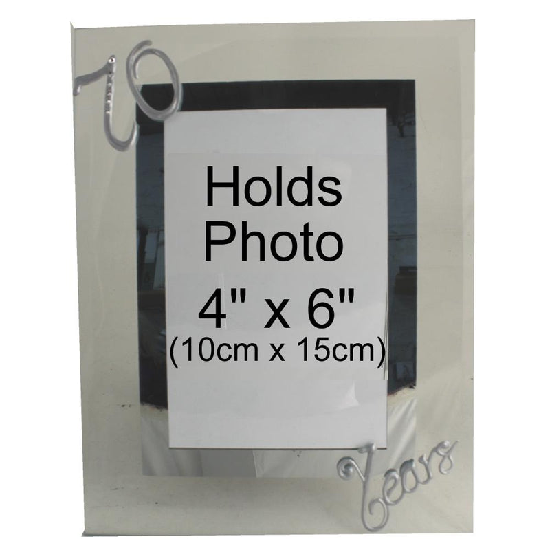 70 Years Wedding Anniversary photo/picture frame Port (Crystalled)