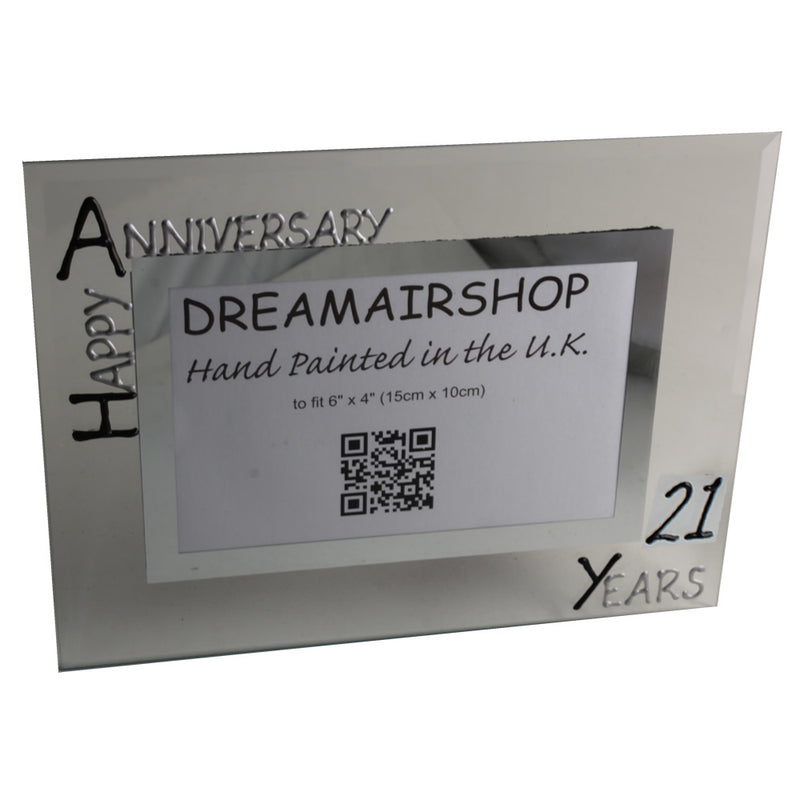 21st wedding anniversary frame