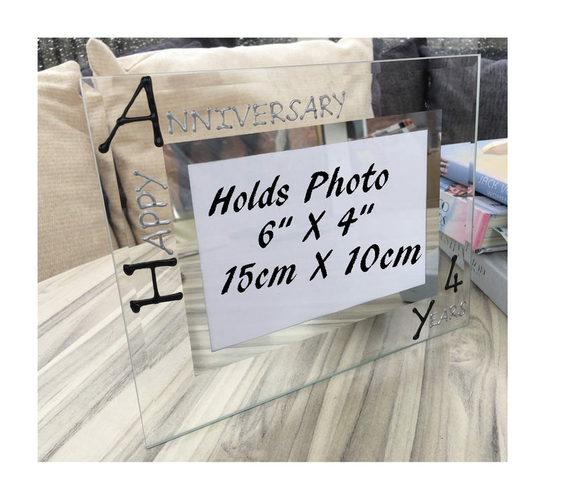 4th Anniversary Picture frame Land B/S