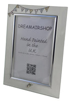 Baby Shower Gift Photo Frame: Portrait (Bunting)