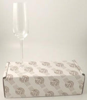 Champagne/Flute Glass Titanium Crystal Luxury with Crystals