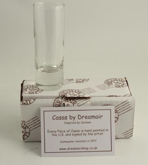 Personalised 30th Birthday Shot Glass: (brush)