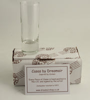 Teacher Design Gift Shot Glass: (Pink)