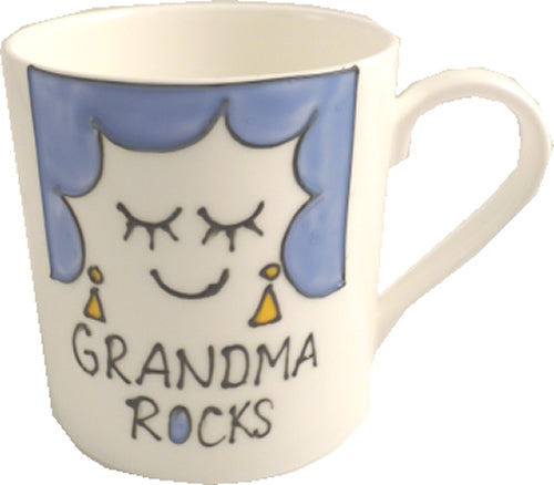 Grandma China Mug (Rocks)