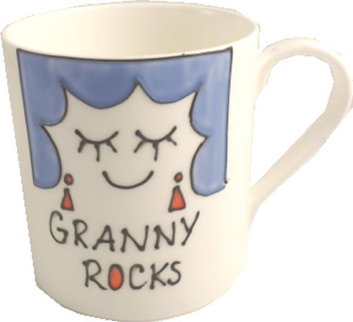 Granny Rocks China Mug