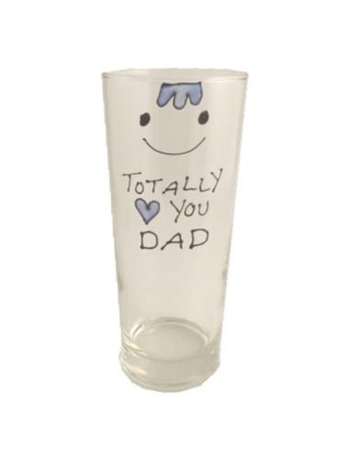 Totally Love You Dad Pint: Glass