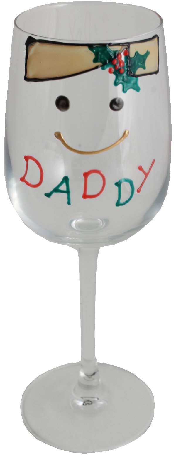 Daddy Wine Glass (Xmas)