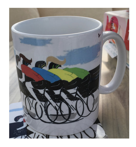 Cycling Gift Ceramic Printed Mug: