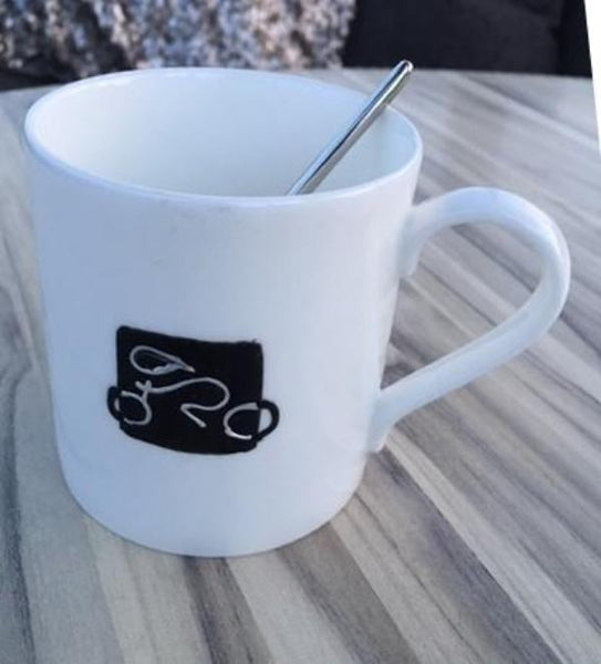 Personalised Gift Cycling Design Mug: