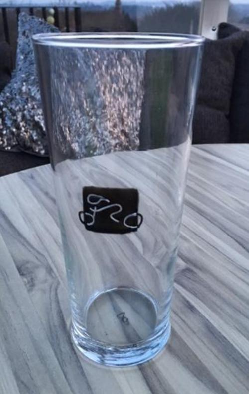 Personalised Gift Cycling Pint Glass: