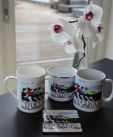 Cycling Gift Ceramic Printed Mug: