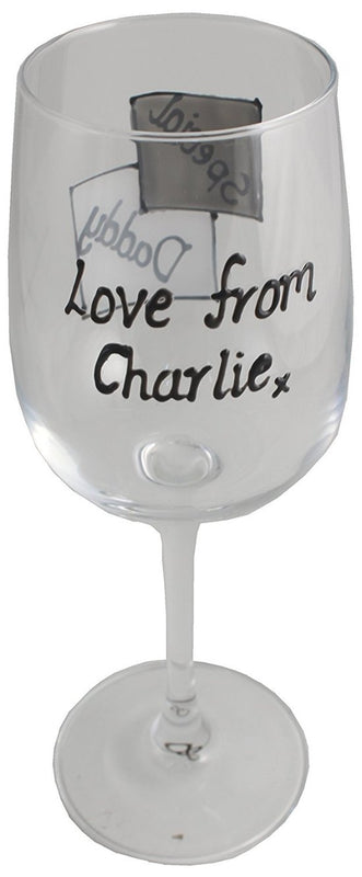 Special Daddy Gift Wine Glass: