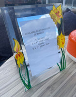 Daffodil Gift Photo Frame Portrait: