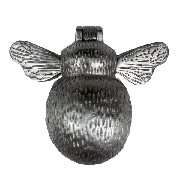 Bumble Bee Door Knocker (Satin Silver)