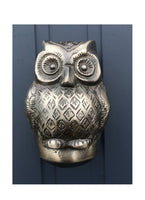 Baby Owl Door Knocker (Gunmetal Silver) SLIGHT SECOND £15.00