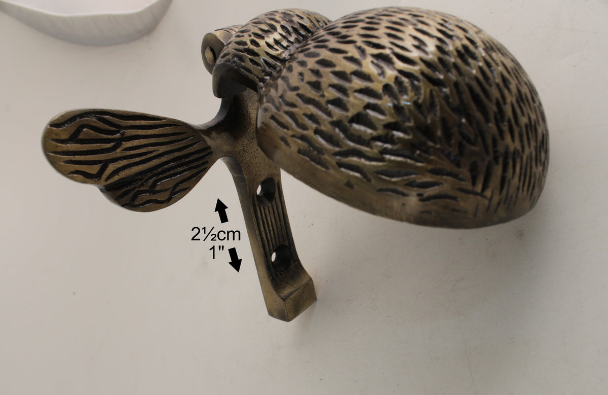 Bee Door Knocker Measurements