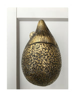 Hedgehog Door Knocker (Antique Brass)