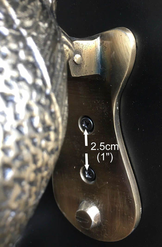 Hedgehog Door Knocker (Gunmetal Silver)