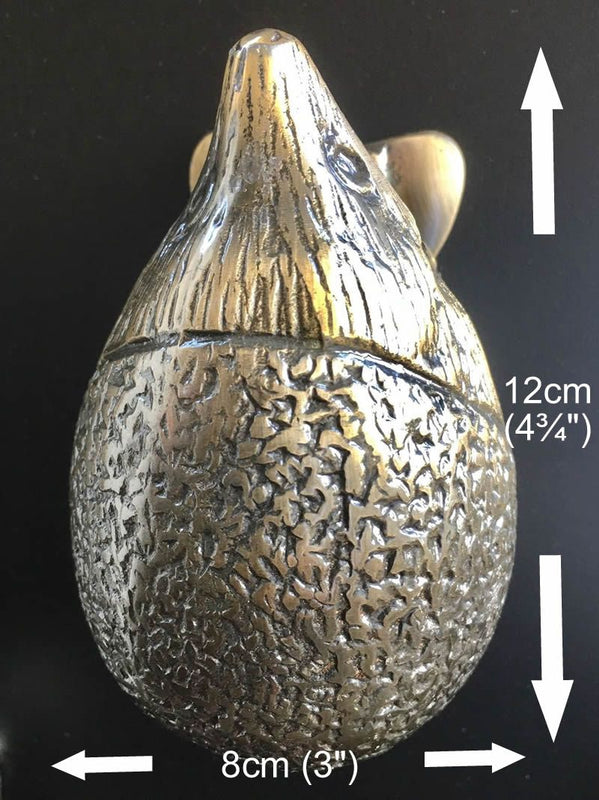 Hedgehog Door Knocker (Gunmetal Silver)