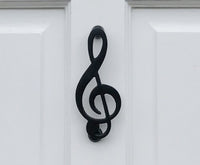 Musical Treble Clef Door Knockers