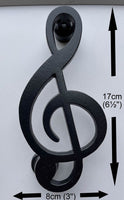 Musical Treble Clef Door Knockers