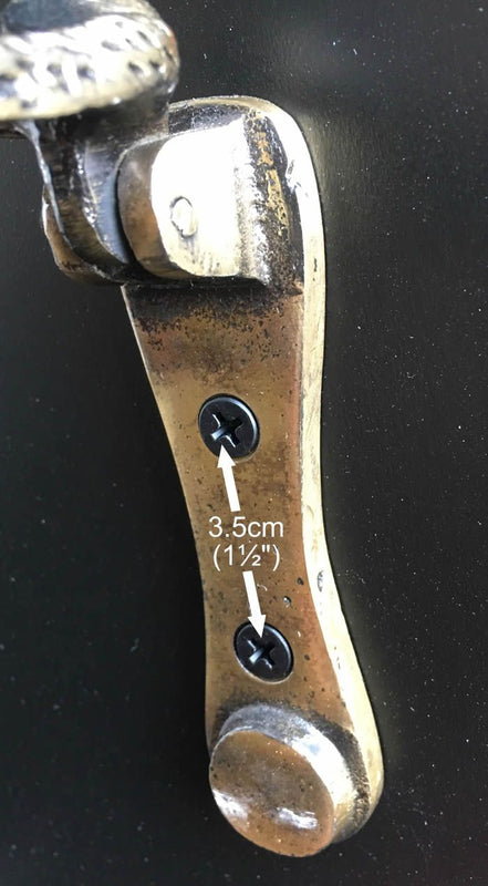 Running Fox Door Knocker (Antique Brass)