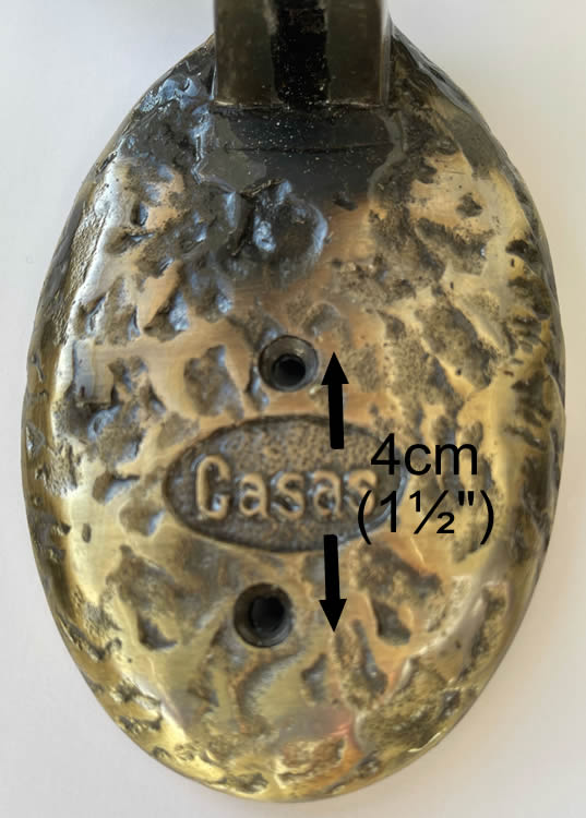 Highland Stag Door Knocker Measurements