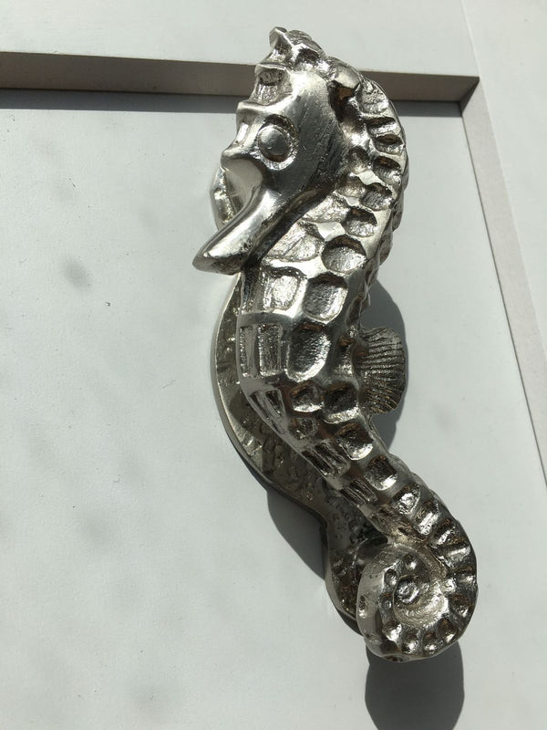 Seahorse Door Knocker (Chrome Silver) SLIGHT SECOND £12.00