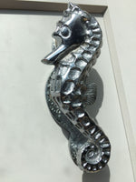 Seahorse Door Knocker (Satin Silver) SLIGHT SECOND £15.00