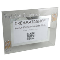 Proud Great Grandparents Photo Frame: Land (Coffee/Silver)