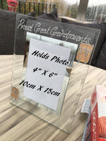 Proud Great Grandparents Gift Photo: Frame Portrait (P)(hearts)