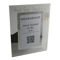 Personalised Proud Great Grandfather Frame: Portrait (P)(hearts)