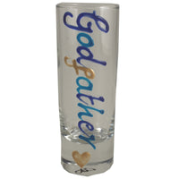 Godfather Gift Tall Shot Glass: (Multicoloured)