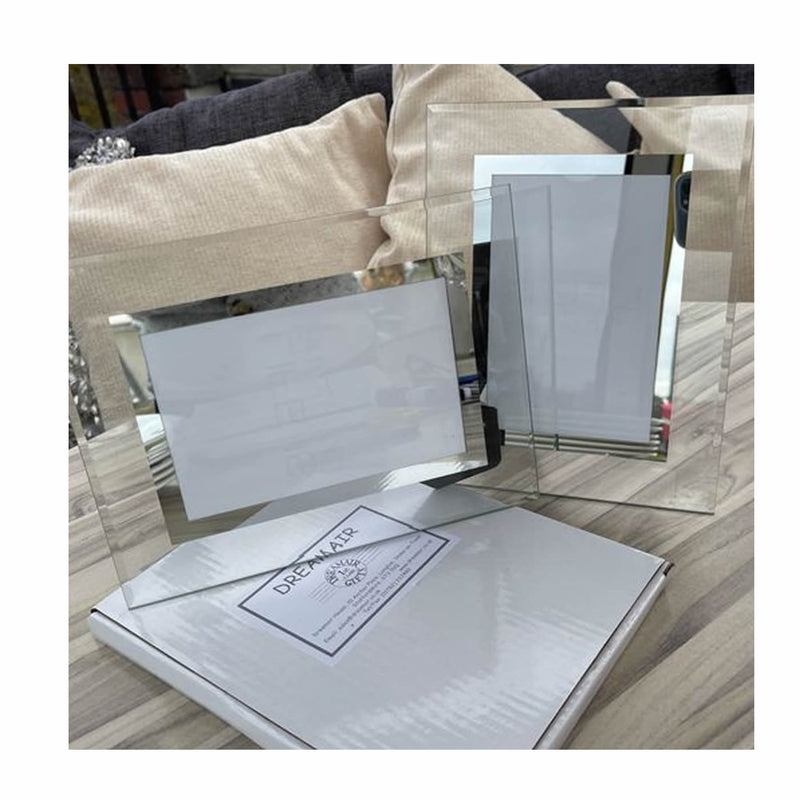 40th Wedding Anniversary Gift Photo: Frame Landscape (Blk/Sil)