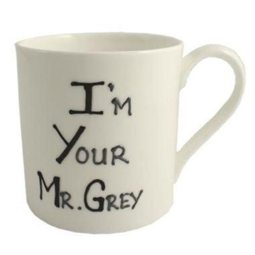 I'm Your Mr Grey Gift: Valentines Gift Fine Bone China Mug