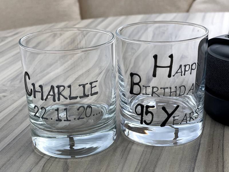 95th Birthday image showing Personalised