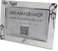 Hen Night Gift Photo Frame: Landscape