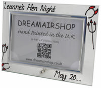 Hen Night Gift Photo Frame: Landscape