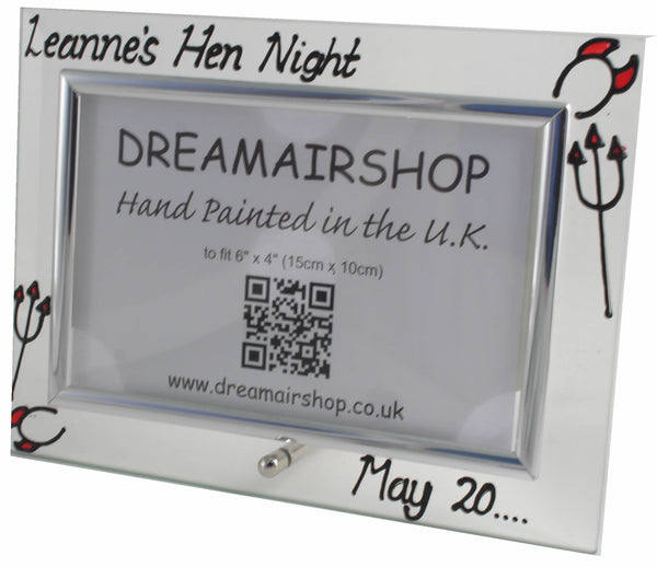 Hen Night Gift Photo Frame: Landscape