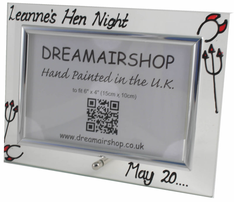 Hen Night Gift Photo Frame: Landscape