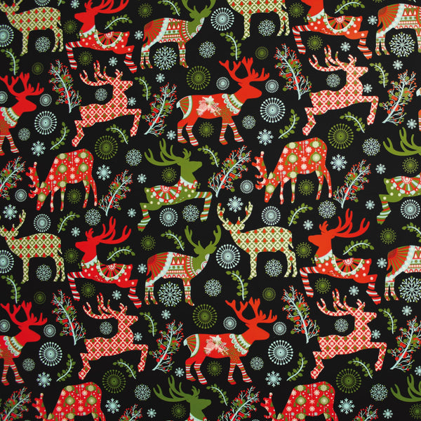 Happy Reindeer Gift Wrap