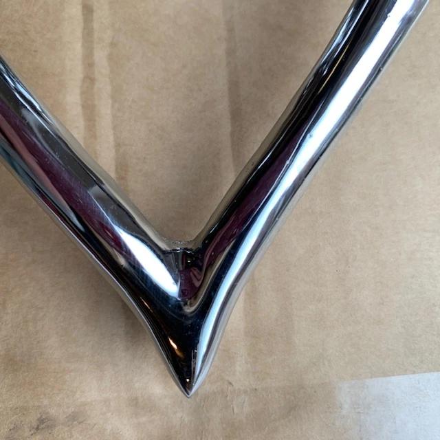 Heart Door Knocker Chrome End Of Line