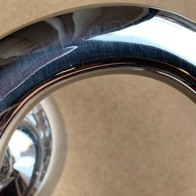 Heart Door Knocker Chrome End Of Line